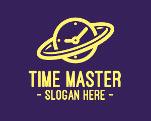 Time Orbit Planet logo design