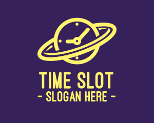 Time Orbit Planet logo design