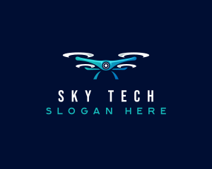 Aerial Drone Surveillance logo design