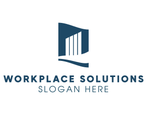 Office - Company Office Building logo design