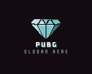 Pixel - Jewelry Diamond Pixel logo design