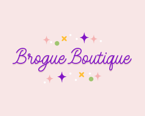 Crafty Sparkling Boutique logo design