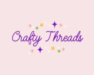 Crafty Sparkling Boutique logo design