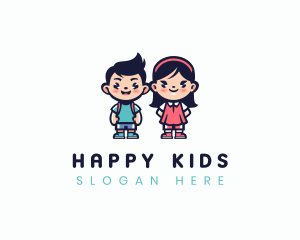 Happy Kids Daycare logo design