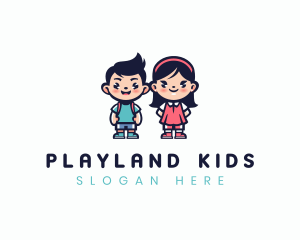 Happy Kids Daycare logo design