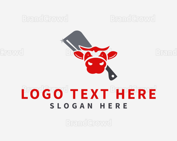 Steak Meat Butcher Logo