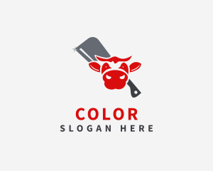 Steak Meat Butcher Logo