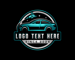 Mechanic - Car Polishing Detailing logo design