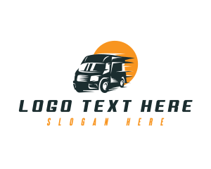 Delivery - Fast Automotive Van logo design