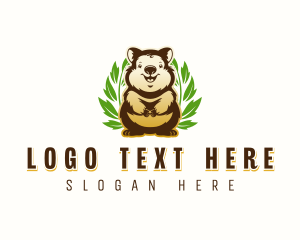 Nature - Nature Zoo Quokka logo design