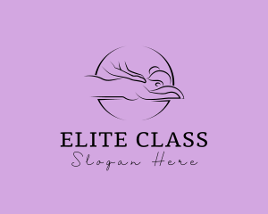 Woman Massage Spa Logo