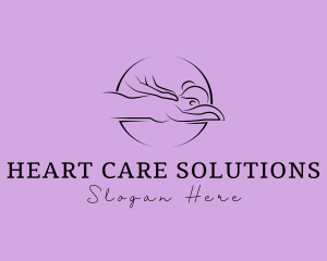 Woman Massage Spa logo design