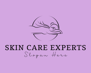 Woman Massage Spa logo design