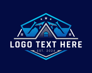 Tools - Renovation Hammer Roofing logo design