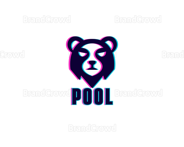 Bear Esports Anaglyph Logo