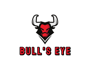 Bull - Raging Wild Bull logo design