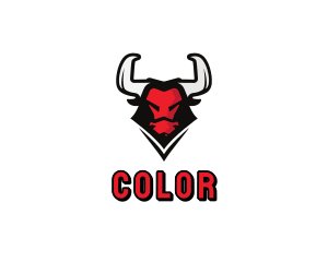 Raging Wild Bull logo design