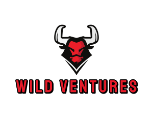 Wild - Raging Wild Bull logo design