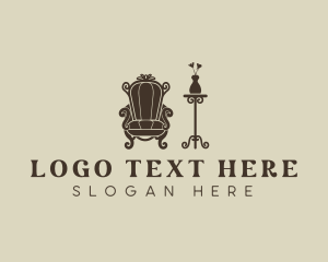 Lounge - Armchair Furniture Interior logo design