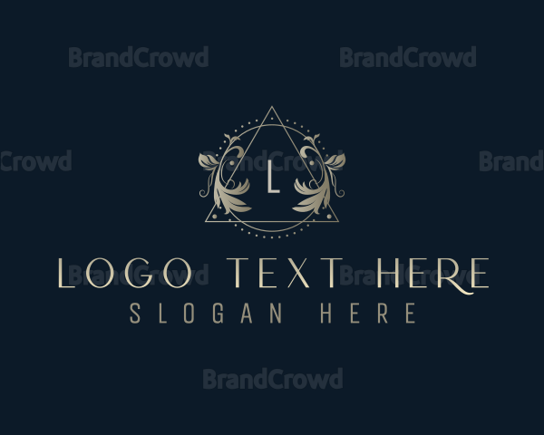 Luxury Floral Boutique Logo