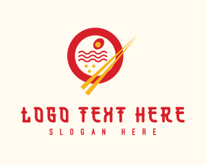 Traditional - Ramen Noodles Restaurant logo design