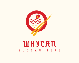 Ramen Noodles Restaurant Logo