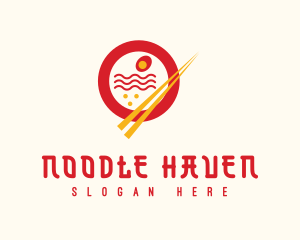 Noodle - Ramen Noodles Restaurant logo design