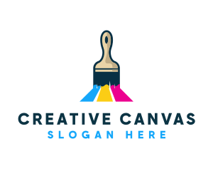 Artist - Artist Paintbrush Painting logo design