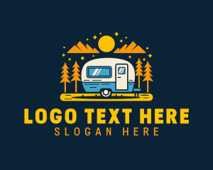 Wilderness - Wilderness Exploration Caravan logo design