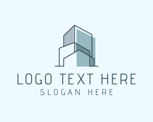 Home - Architecture Building Property logo design