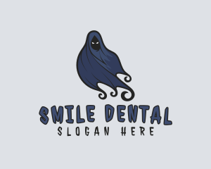 Spirit - Evil Halloween Ghost logo design