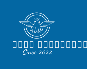 Minimalist - Ancient Eagle Royal Crest logo design