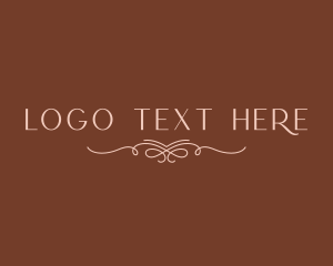 Blow Bar - Elegant Beauty Wordmark logo design