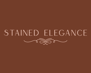 Elegant Beauty Wordmark logo design