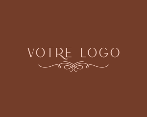 Wigs - Elegant Beauty Wordmark logo design