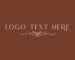 Wordmark - Elegant Beauty Wordmark logo design