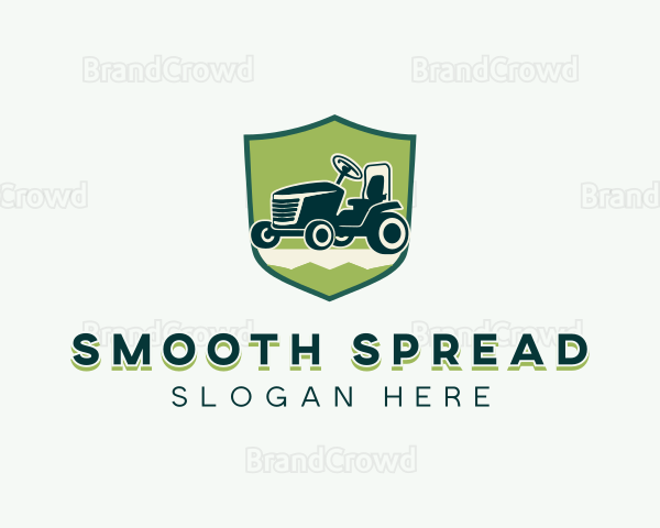 Lawn Mower Gardening Lawn Logo