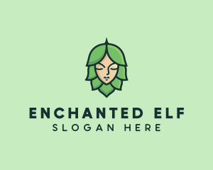 Elf - Natural Hair Salon logo design