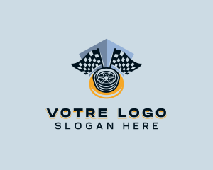 Automotive Race Tires  Logo