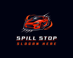 Race Car Automotive logo design