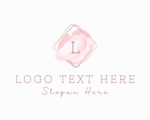 Boutique - Watercolor Beauty Cosmetics logo design