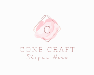 Watercolor Beauty Cosmetics logo design