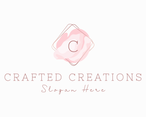 Watercolor Beauty Cosmetics logo design