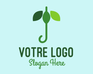 Natural Leaf Umbrella  Logo