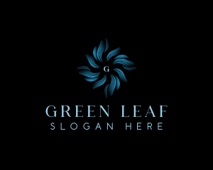 Organic Leaves Wellness logo design