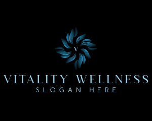 Organic Leaves Wellness logo design