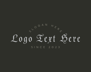 Tattoo Shop - Urban Gothic Company logo design