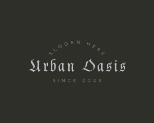 Urban - Urban Gothic Company logo design