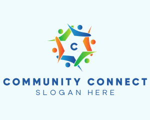 Community Team Letter  logo design