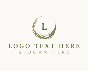 Vegan - Organic Natural Herb logo design